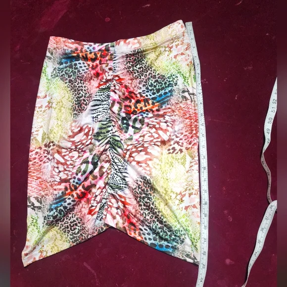 Snakeskin & Leopard Print Halter Top & Skirt outfit - Picture 11 of 15